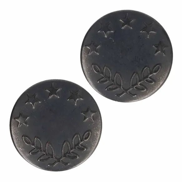 Milward Jeansknappar 16mm Svart - Knappnålen
