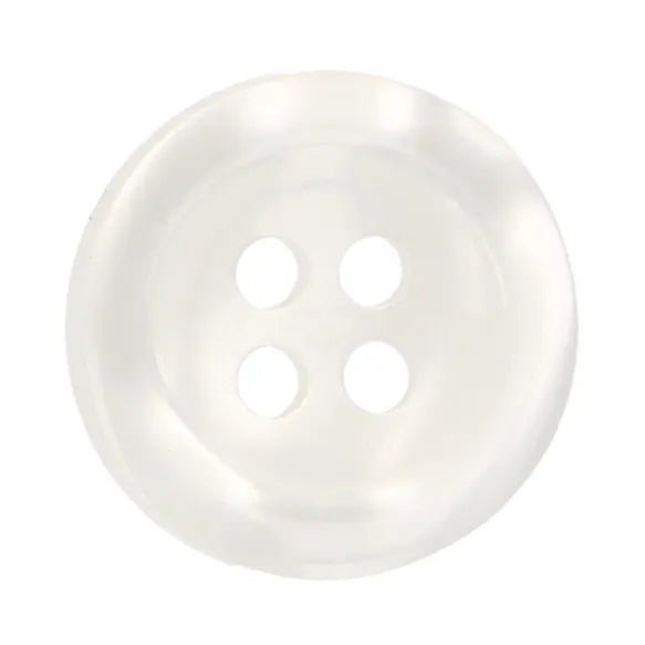 Milward Knappar Shiny Vit 15mm - Knappnålen