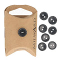 Milward Knappar Svart 11mm - Knappnålen