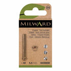 Milward Øjer 5,5 mm Nikkel 40 stk