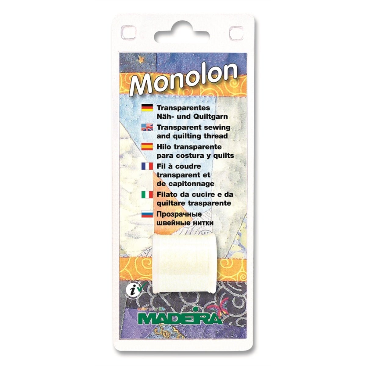 Monolon Transparent Sytråd 500 meter - Knappnålen