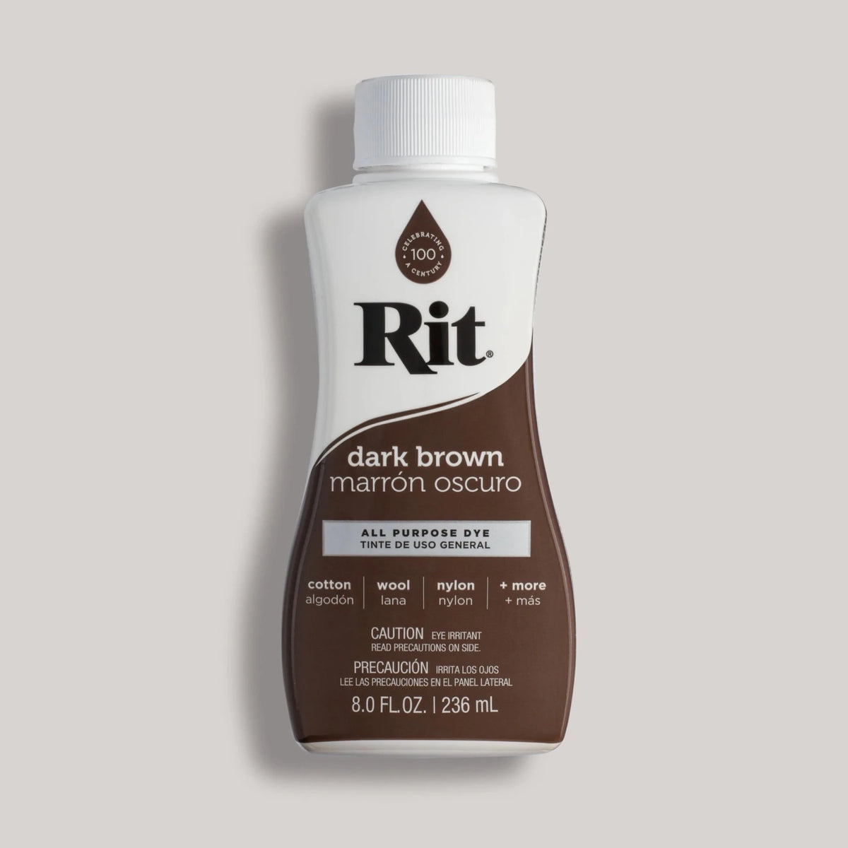 Rit All Purpose Liquid Dye - Dark Brown - Knappnålen