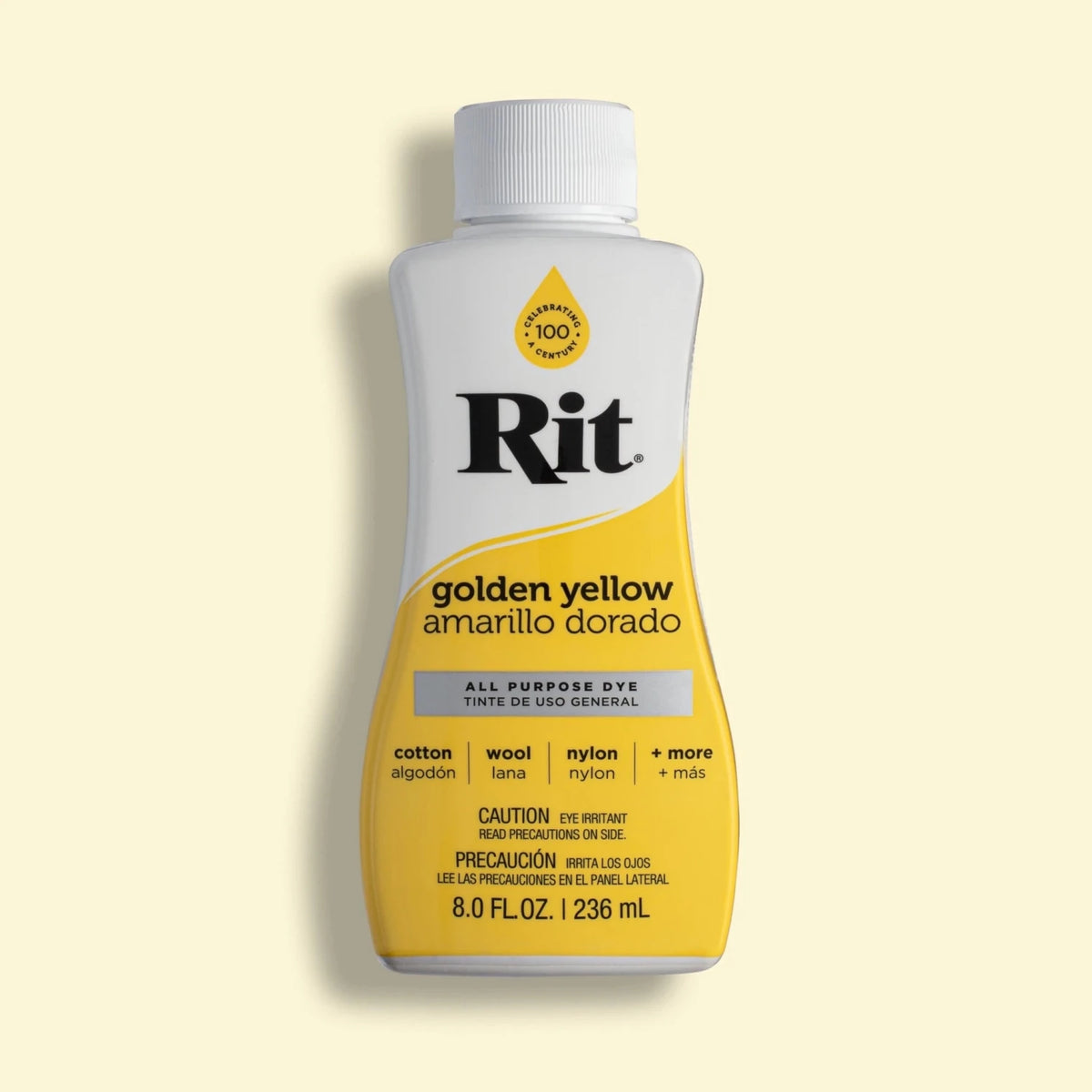 Rit All Purpose Liquid Dye - Golden Yellow - Knappnålen