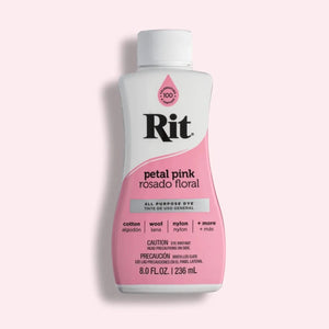 Rit All Purpose Liquid Dye - Petal Pink - Knappnålen