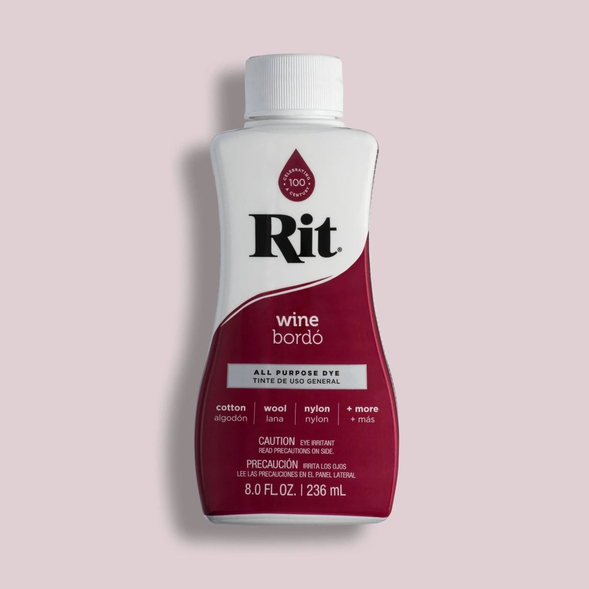 Rit All Purpose Liquid Dye - Wine - Knappnålen