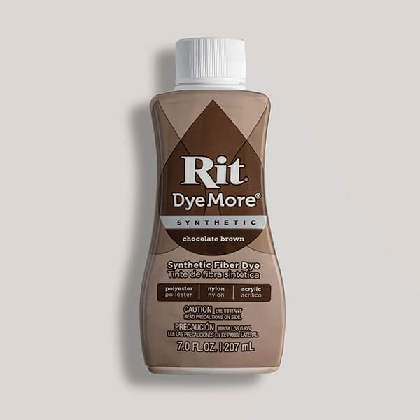 Rit DyeMore for Synthetics - Chocolate Brown - Knappnålen