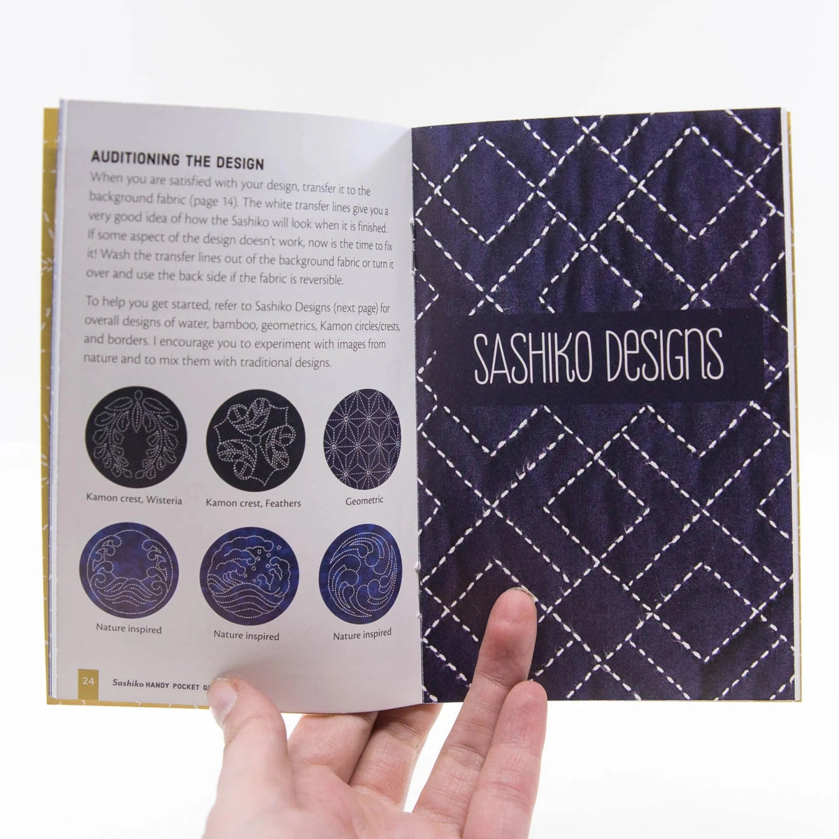 Sashiko Handy Pocket Guide - Knappnålen