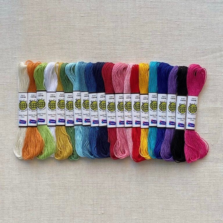 Sashikotråd Thin 20-pack - Knappnålen
