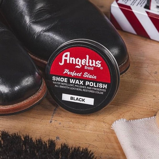 Skovax Angelus Shoe Wax Polish - Knappnålen