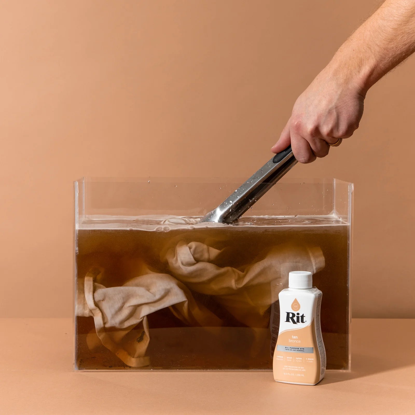Rit All Purpose flydende tekstilfarve - Tan