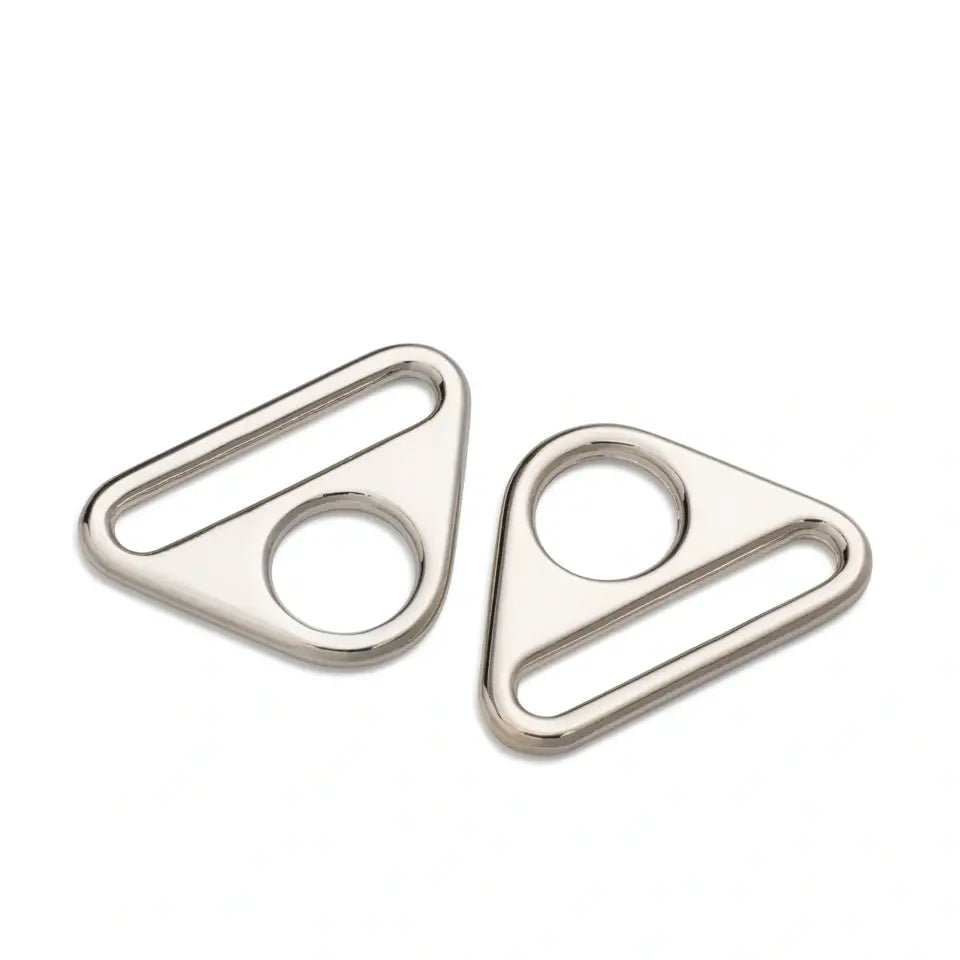 Triangel Ring 30 mm Silver 2-pack Prym - Knappnålen