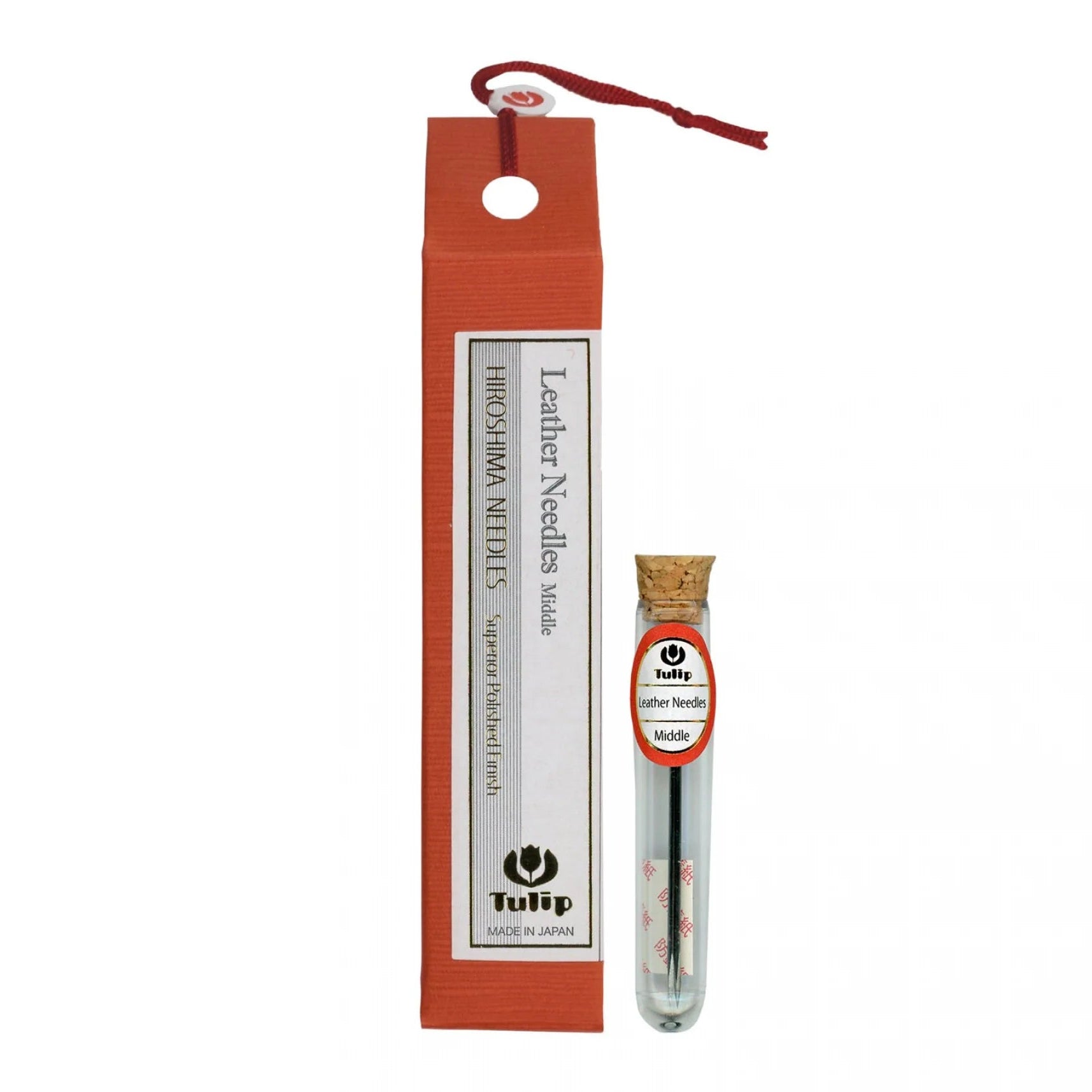 Lædernåle Mellem 2-pak